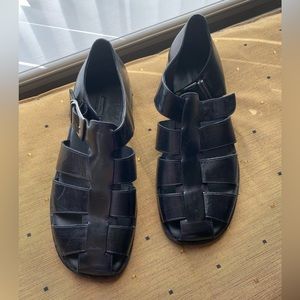 Men’s Sandals Johnston & Murphy Black Size 8